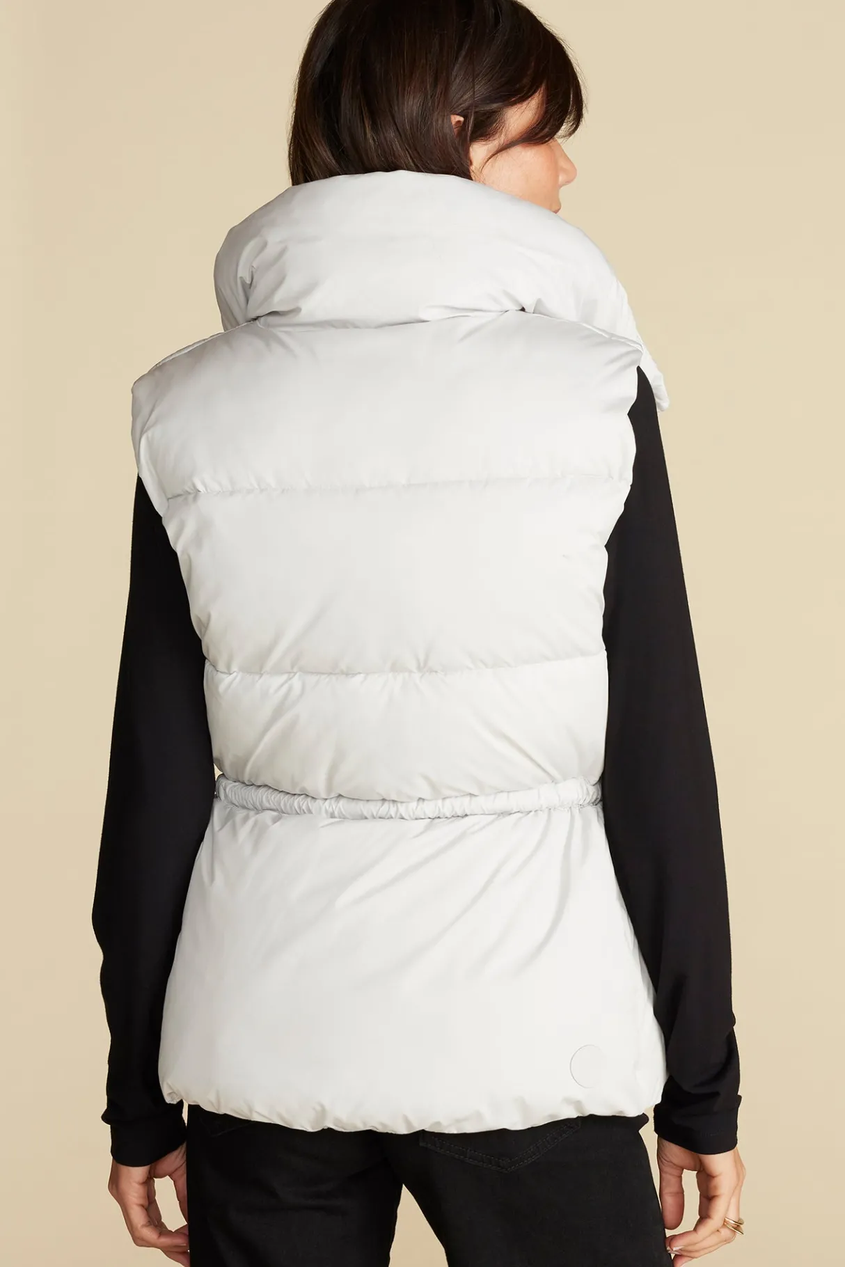 Amour Vert Save The Duck Ren Puffer Vest FogGrey Best