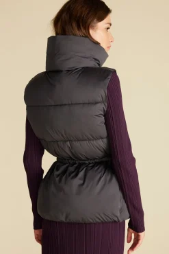 Amour Vert Save The Duck Ren Puffer Vest Black Best