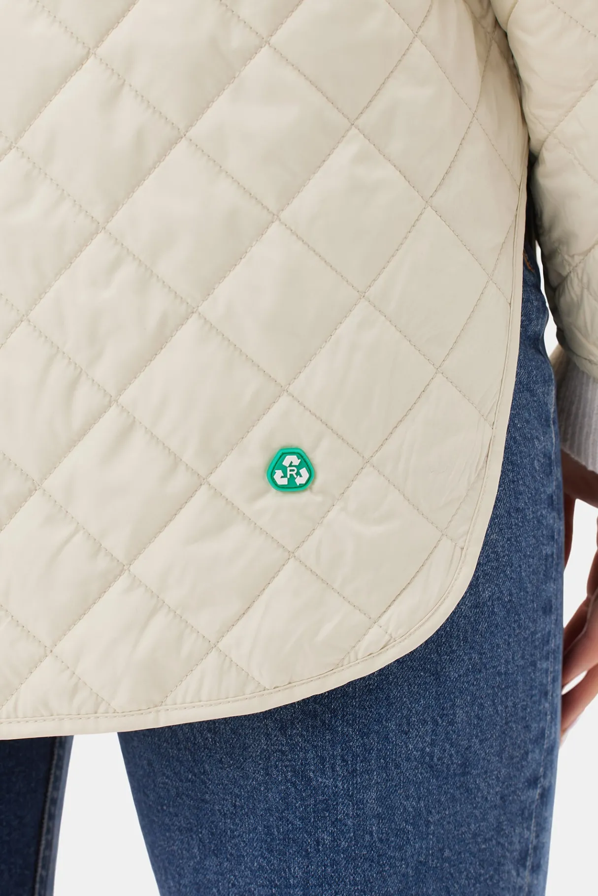 Amour Vert Save the Duck Talita Quilted Jacket BananaYellow Discount