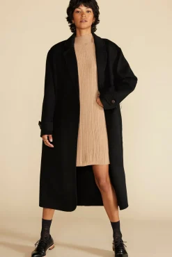 Amour Vert Sidony Mini Sweater Dress Camel Outlet