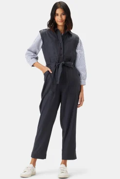 Amour Vert Sienna Femme Fete Stretch Jumpsuit PewterGrey Clearance
