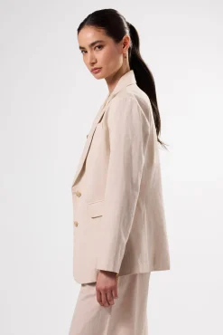 Amour Vert Slim Tobie Summer Blazer Natural Online