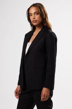 Amour Vert Slim Tobie Summer Blazer Black Outlet
