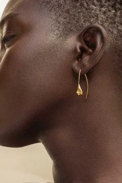 Amour Vert SOKO Dash Threader Earrings Gold Discount