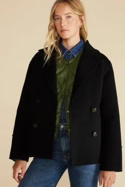 Amour Vert Solene Quilted Puffer Jacket OliveGreen Fashion
