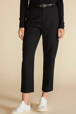 Amour Vert Taper Tailored Ankle Trouser Black Sale