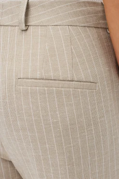 Amour Vert Taper Trouser SanDiegoStripeNatural Best