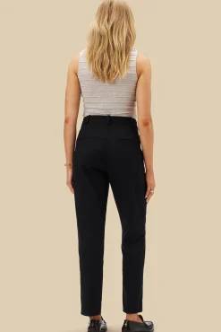 Amour Vert Taper Trouser Black Fashion