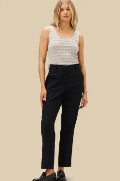 Amour Vert Taper Trouser Black Fashion