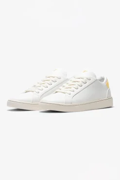 Amour Vert Thousand Fell Lace Up Sneaker WhiteandStarstruckYellow Outlet