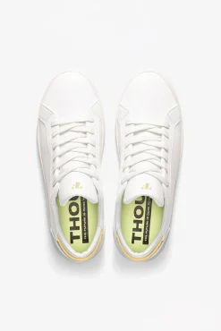 Amour Vert Thousand Fell Lace Up Sneaker WhiteandStarstruckYellow Outlet