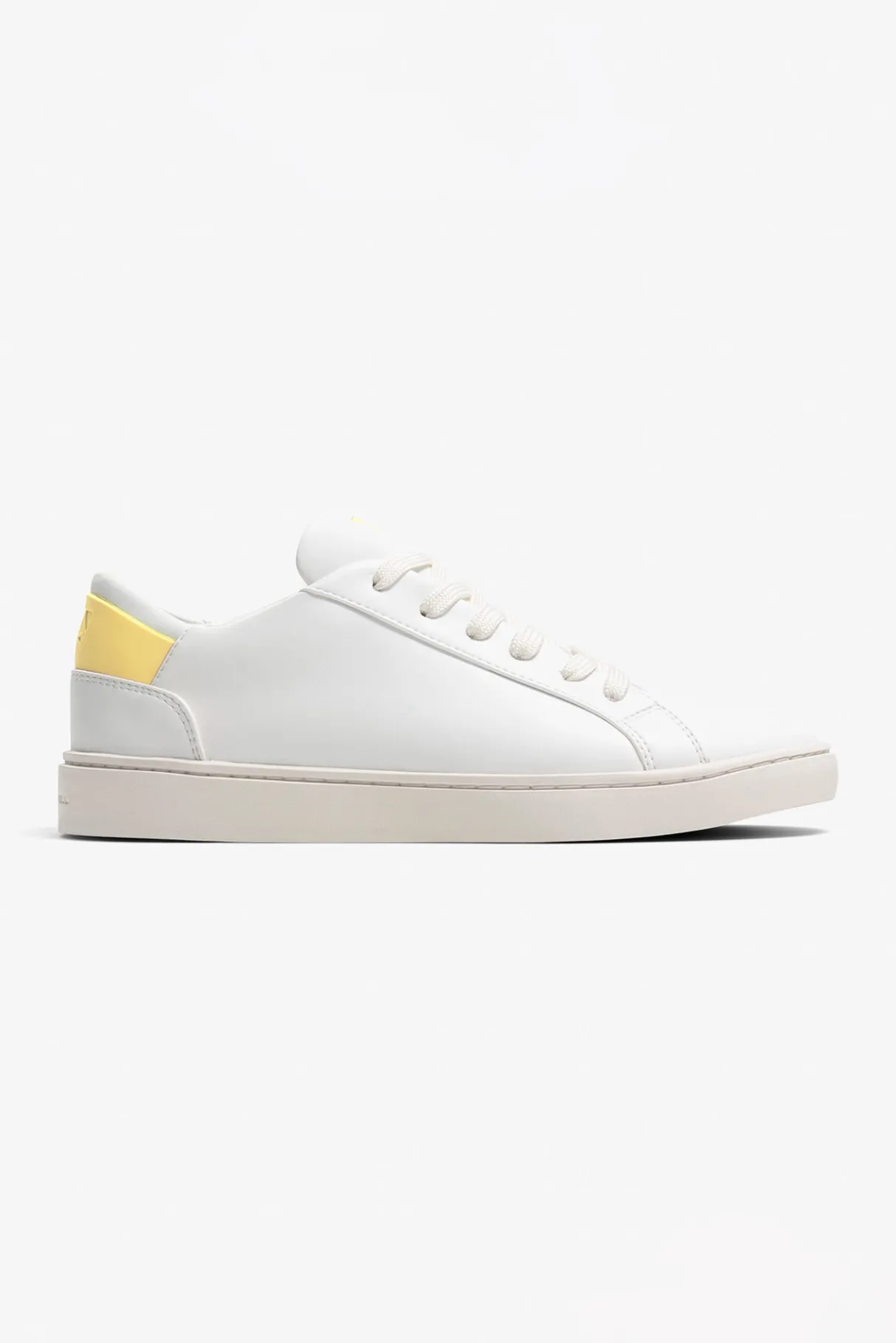 Amour Vert Thousand Fell Lace Up Sneaker WhiteandStarstruckYellow Outlet