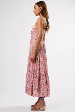 Amour Vert Tie Front Dress MarseilleRed Discount