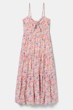 Amour Vert Tie Front Dress MarseilleRed Discount