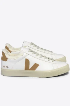 Amour Vert Veja Campo Sherpa Lined Sneaker ExtraWhiteDesert Outlet