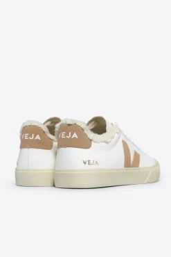 Amour Vert Veja Campo Sherpa Lined Sneaker ExtraWhiteDesert Outlet