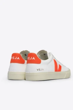 Amour Vert Veja Campo Sneaker WhiteandOrangeFluo Best