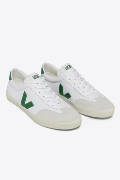 Amour Vert Veja Volley Canvas Sneaker WhiteEmeraude New