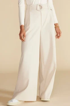 Amour Vert Victoire Wide Leg Pant Ivory Online