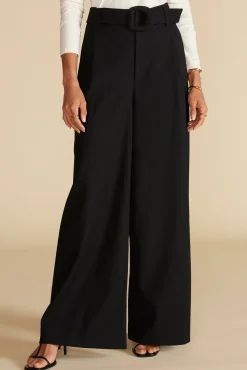 Amour Vert Victoire Wide Leg Pants Black Online
