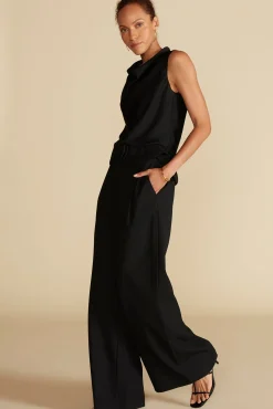 Amour Vert Victoire Wide Leg Pants Black Online
