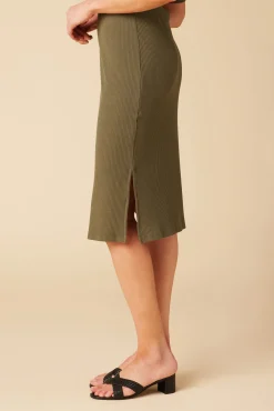 Amour Vert Vindy Paris Rib Skirt CallaGreen Online