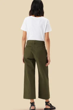 Amour Vert Wide Leg Utility Pant CallaGreen Fashion