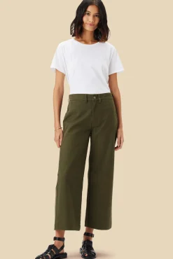 Amour Vert Wide Leg Utility Pant CallaGreen Fashion