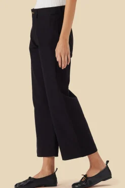 Amour Vert Wide Leg Utility Pant Black Online