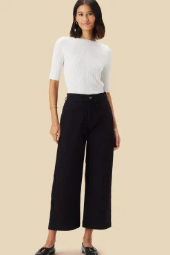 Amour Vert Wide Leg Utility Pant Black Online