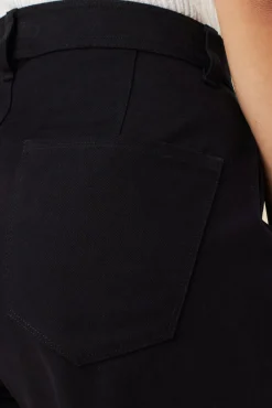 Amour Vert Wide Leg Utility Pant Black Online