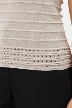 Amour Vert Yvonne Tank Oatmeal Clearance