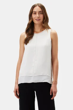 Amour Vert Zola Doubled Tank Ivory Discount