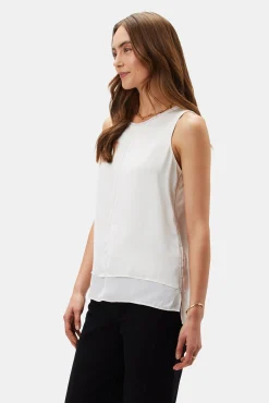 Amour Vert Zola Doubled Tank Ivory Discount