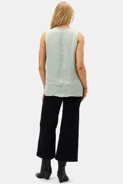 Amour Vert Zola Doubled Tank MintGreen Best